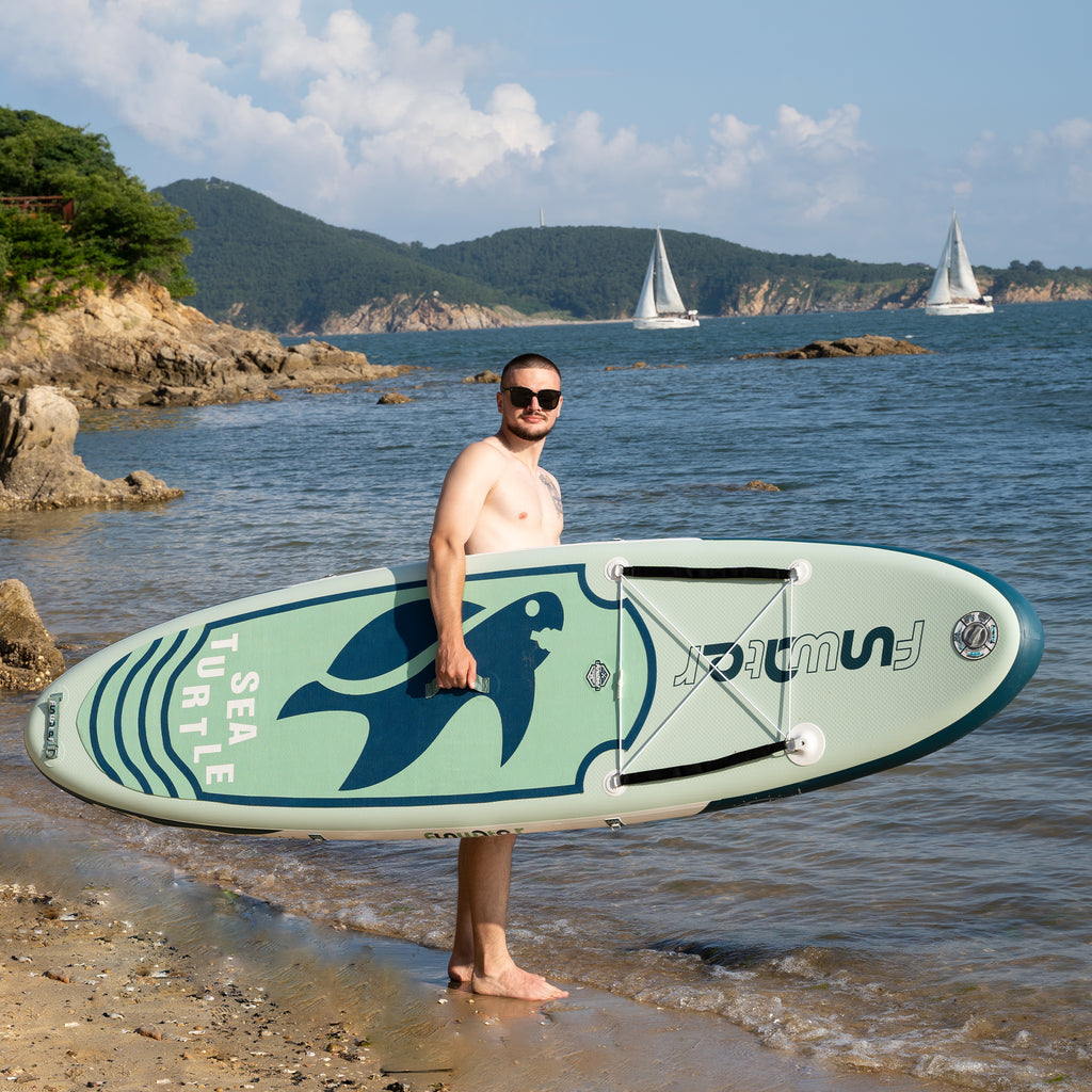 Funwater Marine Turtle 10'6" Inflatable Paddle Board SUP - Good Wave Australia