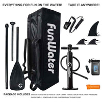 Thumbnail for Cruise 11' Inflatable Paddle Board SUP sup Funwater