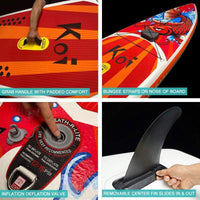 Thumbnail for Funwater Feath-R-Lite Koi Inflatable Paddle Board SUP 11'6 - Good Wave Australia