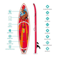 Thumbnail for Funwater Feath-R-Lite Koi Inflatable Paddle Board SUP 11'6 - Good Wave Australia