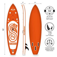 Thumbnail for Funwater Rainbow Snake 10' Inflatable SUP sup Funwater