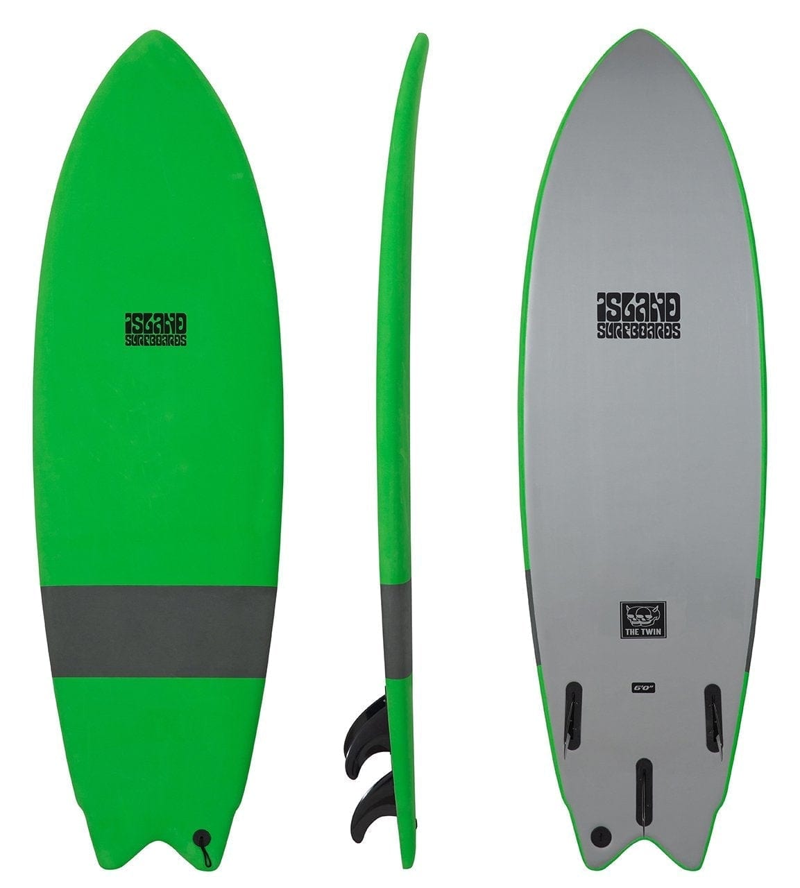 Island Surf The Twin Softboard 6'0 - Good Wave Australia