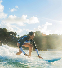 Thumbnail for No Drama Wide Softboard with handle - Blue 7'0