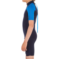 Thumbnail for Olaian Surf Shorty Kids Wetsuit - blue