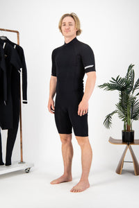 Thumbnail for Classic Mens 2mm Backzip Springsuit - Good Wave Australia