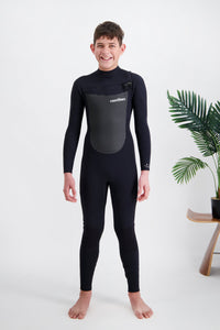 Thumbnail for Insulator Series Youth 3/2 Chest Zip Premium Steamer - Good Wave Australia