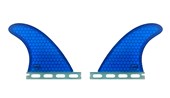 Thumbnail for AQSS Quad Rear Fins - Blue Honeycomb Single Tab