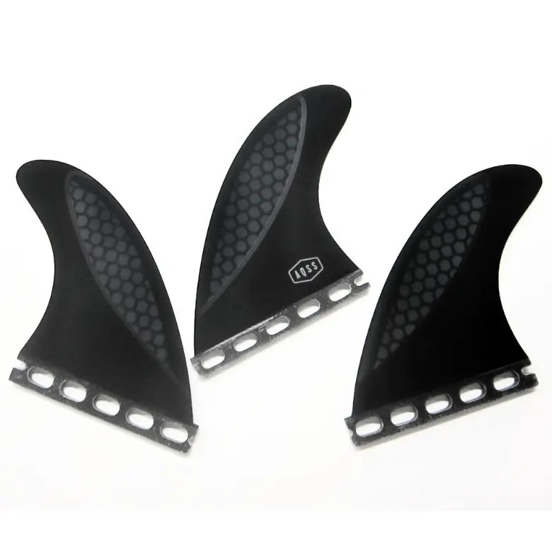 AQSS Thruster Set - Black Honeycomb Carbon Single Tab