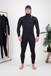 Thumbnail for Premium Mens 5/4 Hooded Chestzip Insulator Steamer