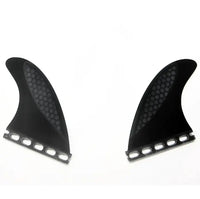 Thumbnail for AQSS Quad Rear Fins - Black Honeycomb Single Tab