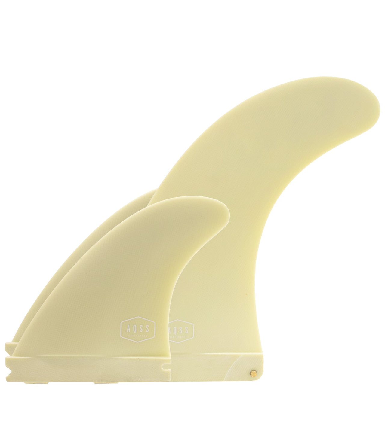 AQSS 2+1 Fin Set - Beige 9" + Single Tab