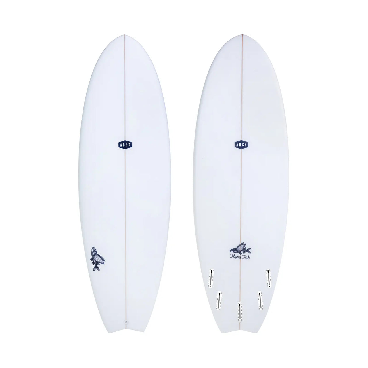AQSS Flying Fish - Clearskin Surfboard