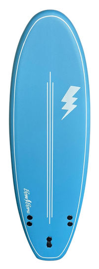 Thumbnail for Bom Bora Softboard - Blue Leaves 5.6 - Good Wave Australia