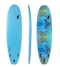 Thumbnail for Bom Bora Softboard - Blue Swirl 7.0 - Good Wave Australia