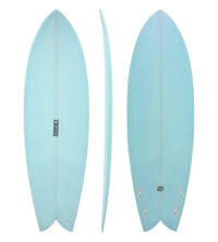 Thumbnail for Hendrx Retro Fish - Arctic Blue Surfboard