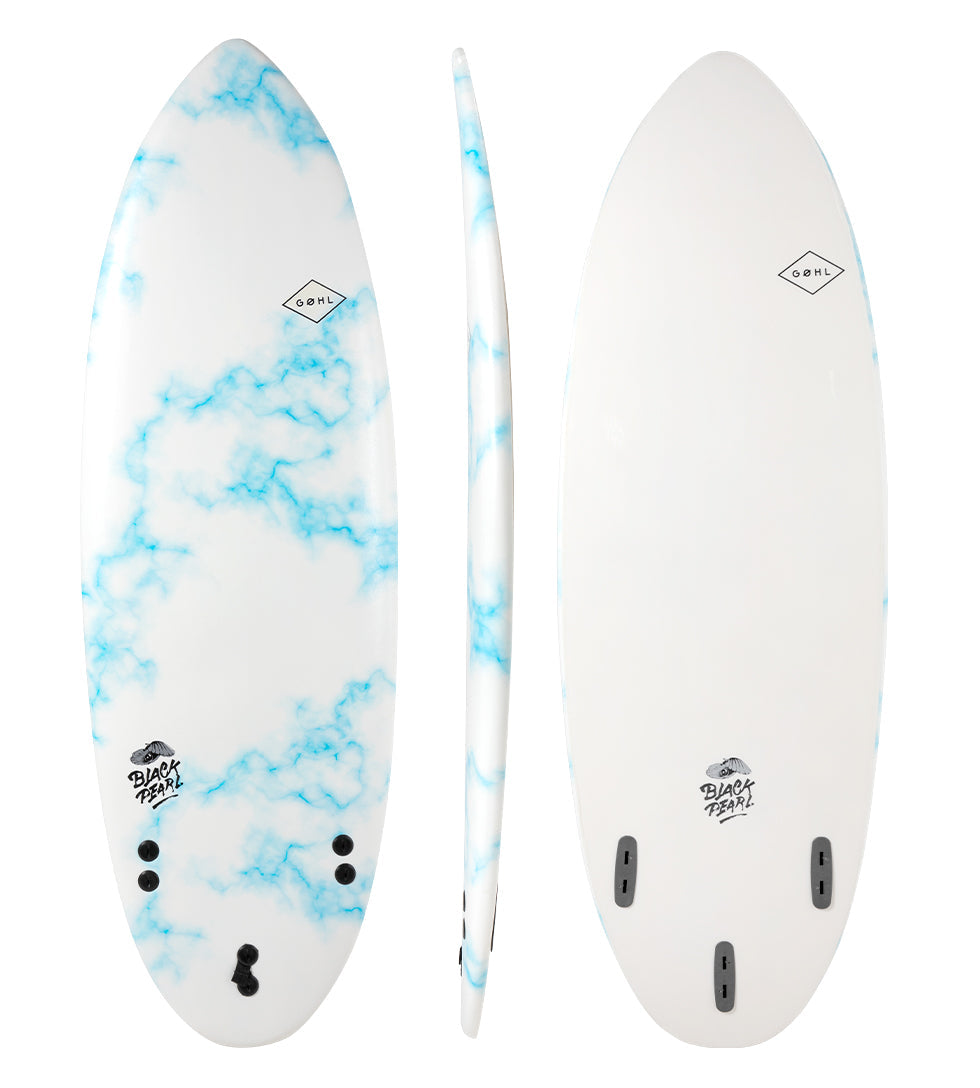 Gohl Softboard - Black Pearl Blue 6.0 - Shortboard (<6'11")