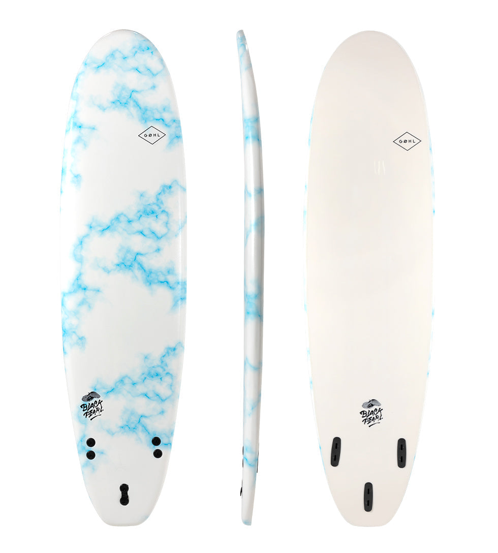 Gohl Softboard - Black Pearl Blue 7.0 - Funboard (7'-8')