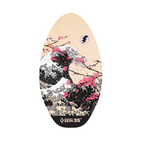 Thumbnail for Bom Bora Skimboard - Wood - Sakura 35