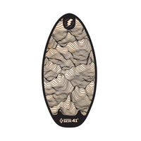 Thumbnail for Bom Bora Skimboard - Wood - Wave Lines 41