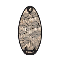 Thumbnail for Bom Bora Skimboard - Wood - Wave Lines 41