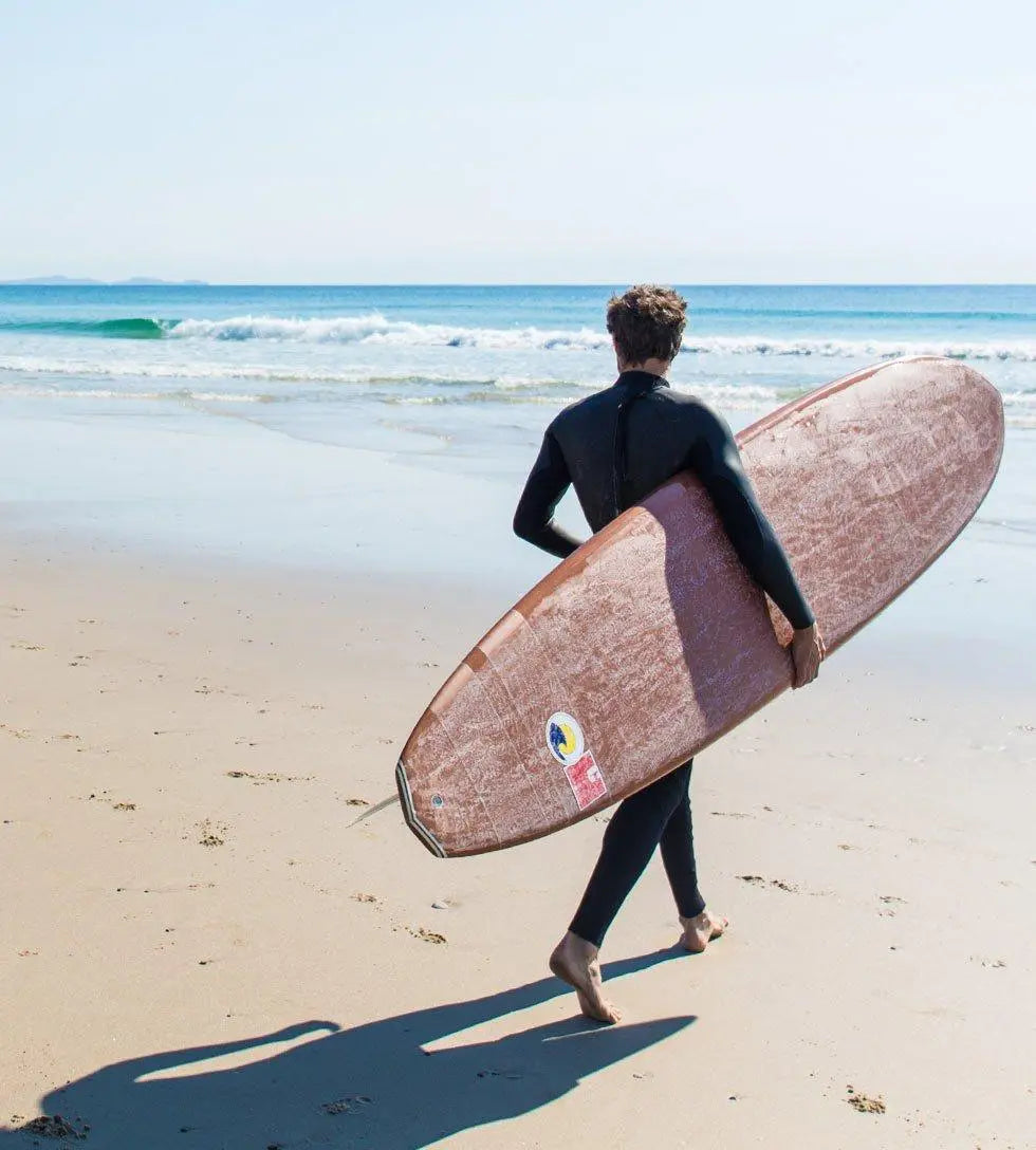 Bronze Whaler Longboard by Beau Young - Olive Surfboard