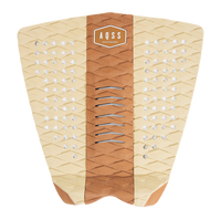 Thumbnail for AQSS - BROWN STRIPE 3 PIECE TRACTION PAD - The Surfboard Warehouse Australia