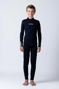 Thumbnail for Classic Youth 3/2 Back Zip Steamer - Black