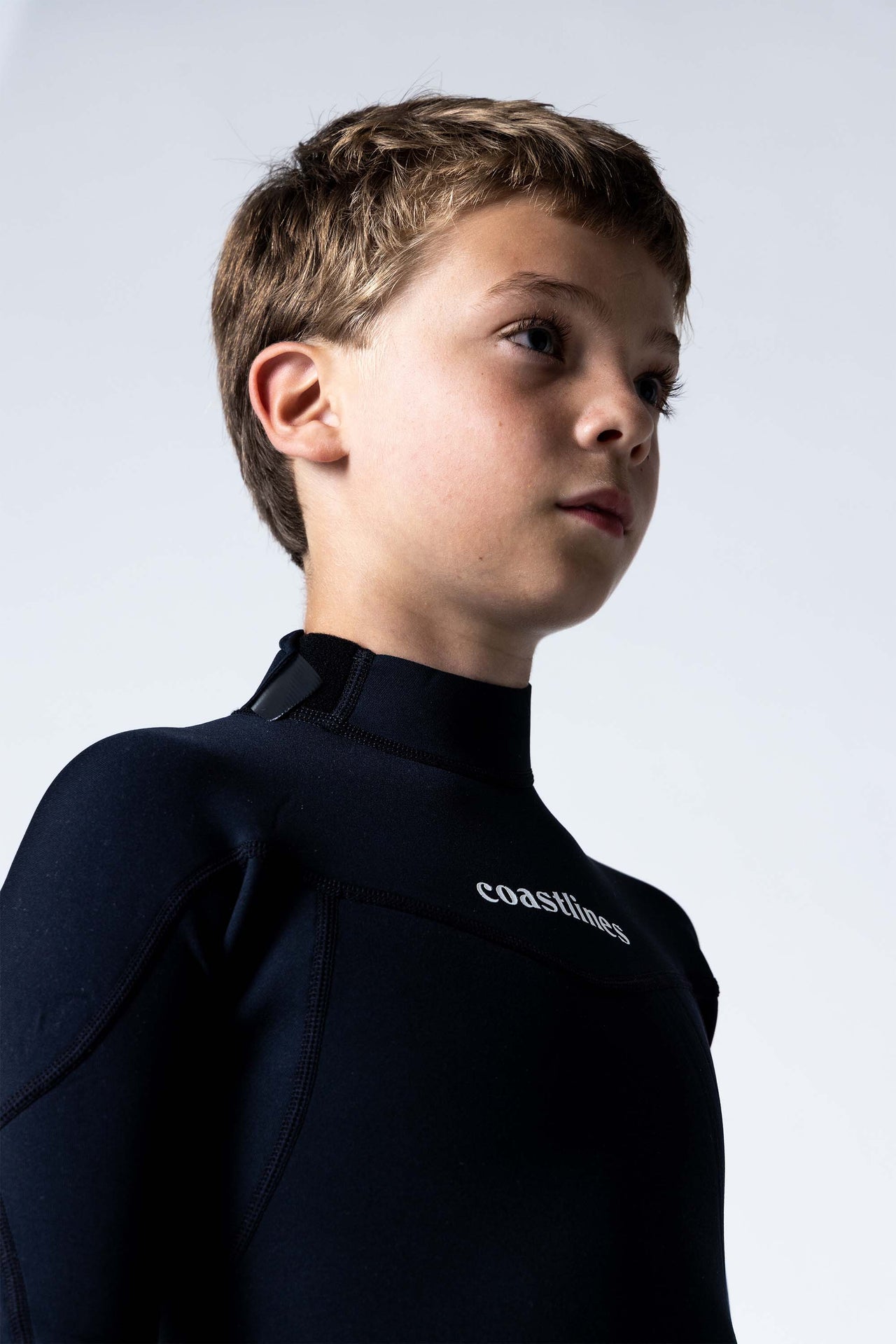 Classic Youth 3/2 Back Zip Steamer - Black - Good Wave Australia