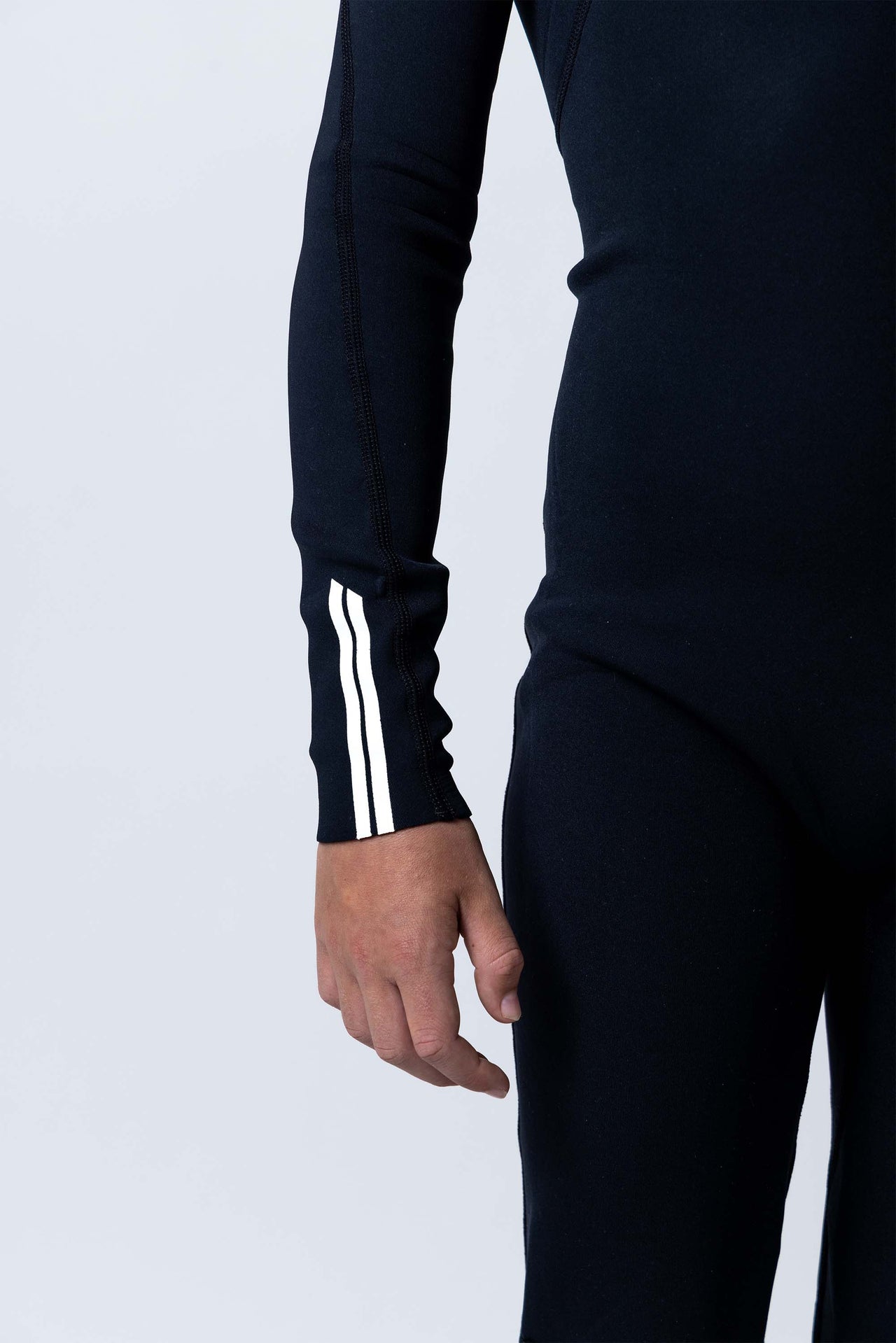 Classic Youth 3/2 Back Zip Steamer - Black - Good Wave Australia