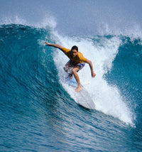 Thumbnail for AQSS Carbon Jet 2.0 EPS Funboard by Beau Young - White Carbon Surfboard