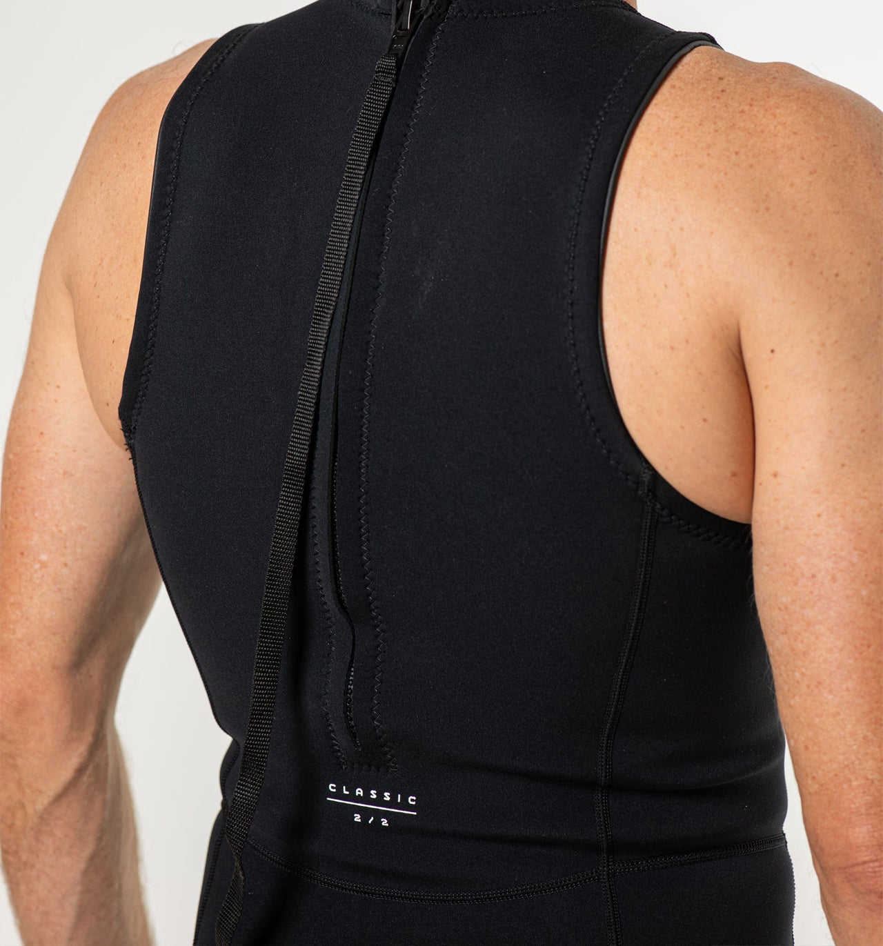 Classic Mens 2/2 Backzip Long John
