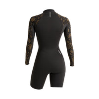 Thumbnail for Classic Womens 2/2 Springsuit Chestzip Longsleeve - Bloom