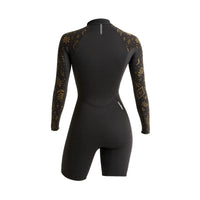 Thumbnail for Classic Womens 2/2 Springsuit Chestzip Longsleeve - Bloom