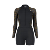 Thumbnail for Classic Womens 2/2 Springsuit Chestzip Longsleeve - Bloom