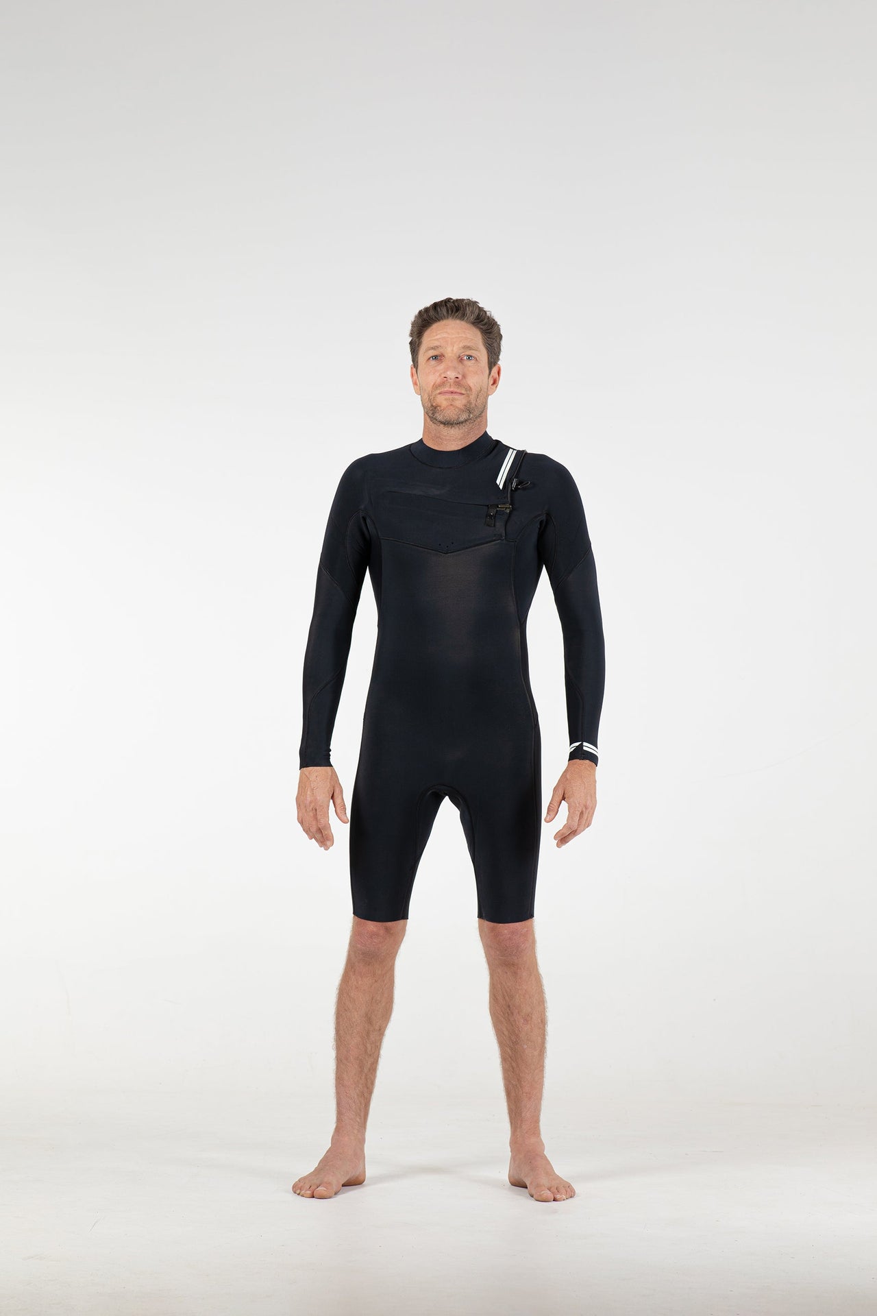 Pro Mens 2/2 Chestzip Longsleeve Springsuit - Wetsuit