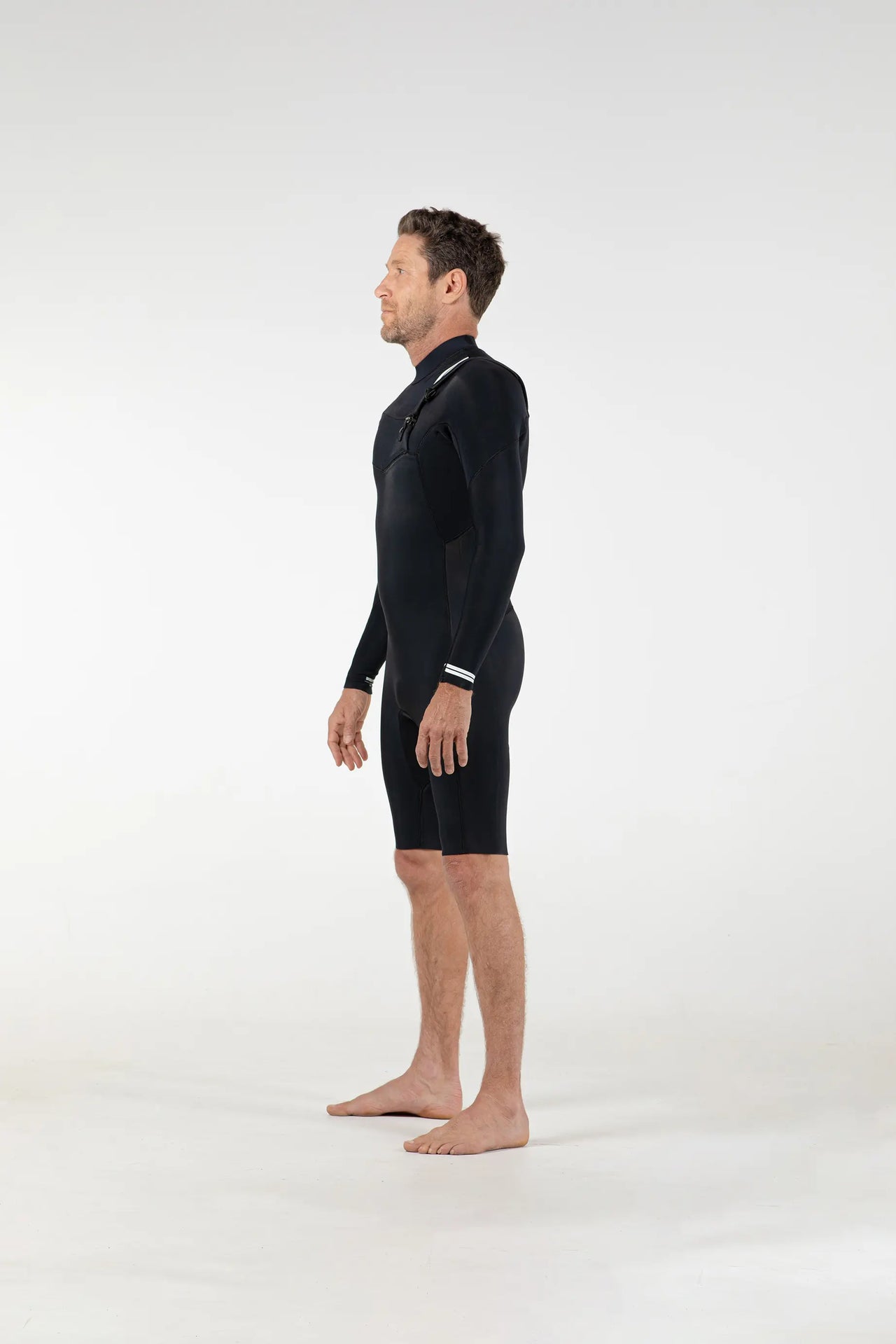 Premium Mens 2/2 Chestzip Longsleeve Springsuit