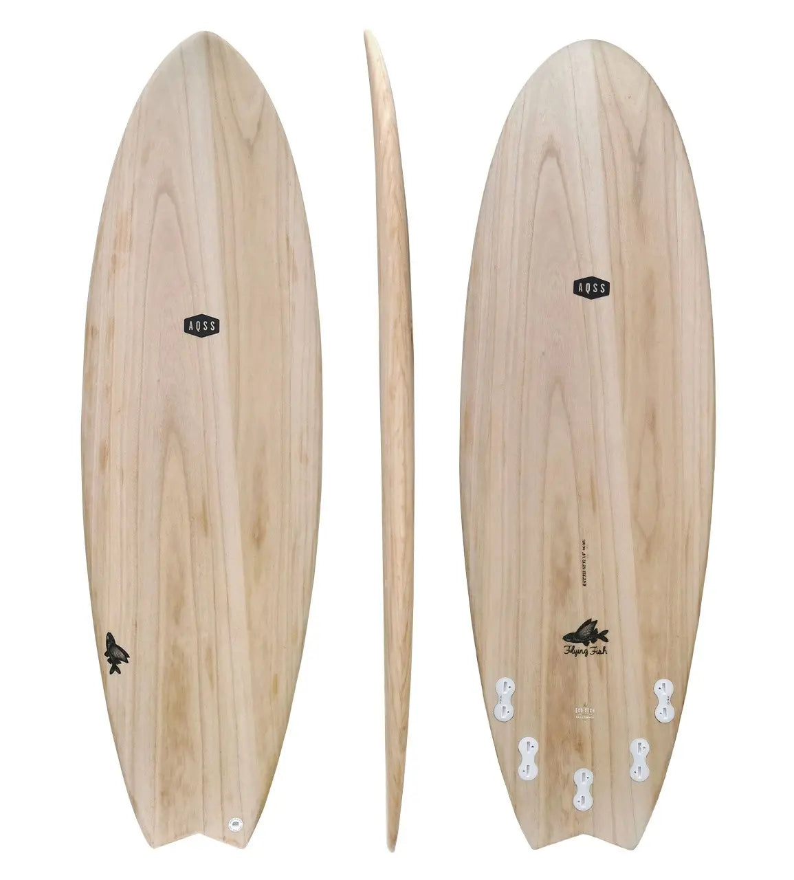 AQSS Flying Fish - Eco-Tech Twin Tab Surfboard