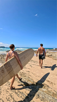 Thumbnail for AQSS Soulstice Longboard - Eco-Tech XL 9.6 Surfboard