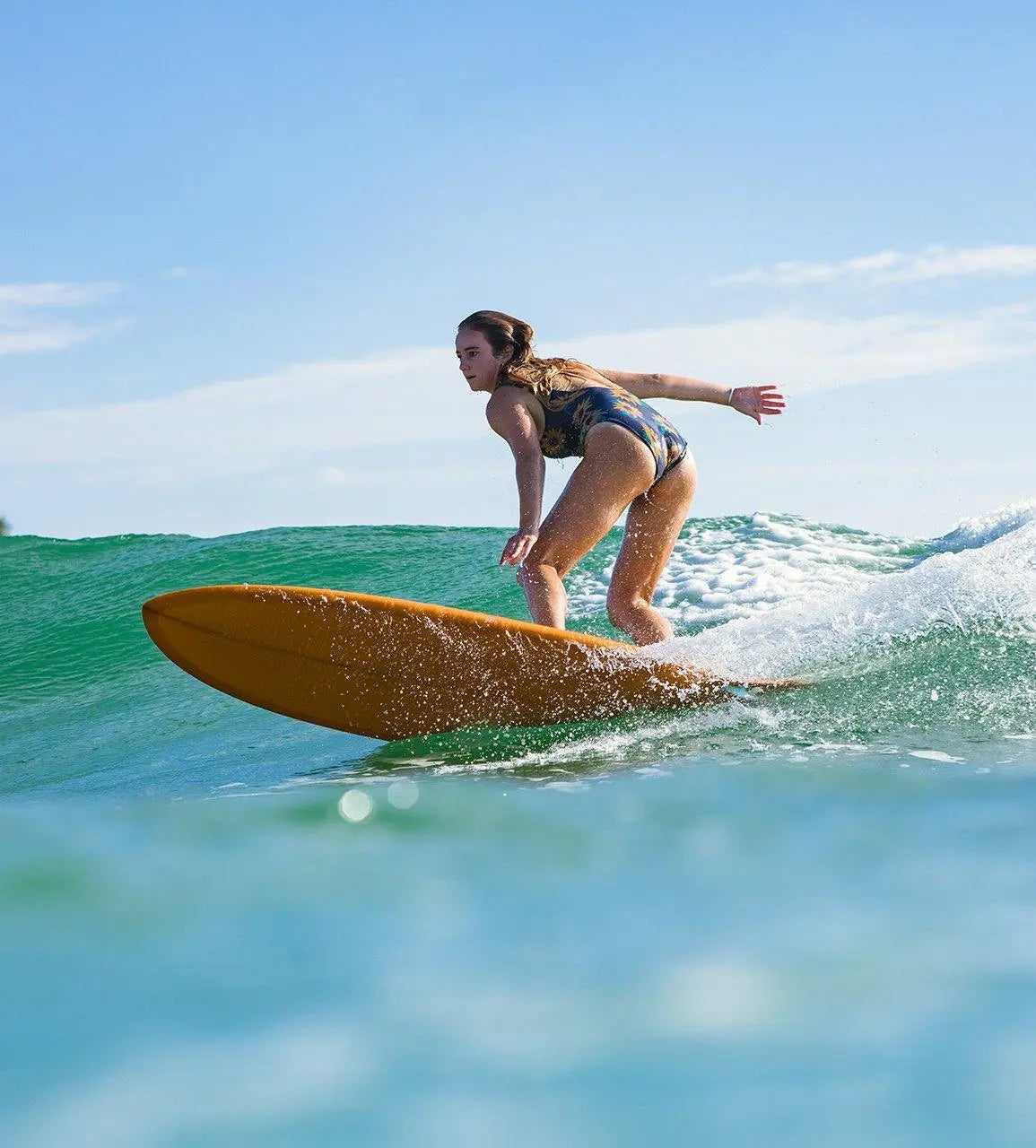 AQSS Extra Shot Mango Surfboard