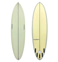 Thumbnail for Sundance Modern Midlength - Yellow/Grey Surfboard