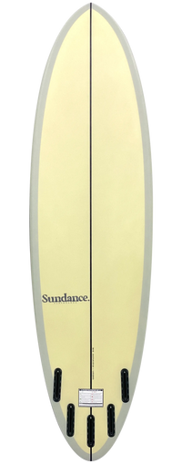 Thumbnail for Sundance Modern Midlength - Yellow/Grey Surfboard