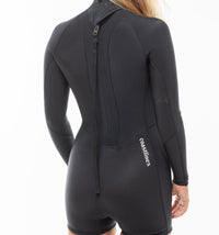 Thumbnail for Performance Premium Womens 2/2 Back Zip Springsuit Long Sleeve - Good Wave Australia