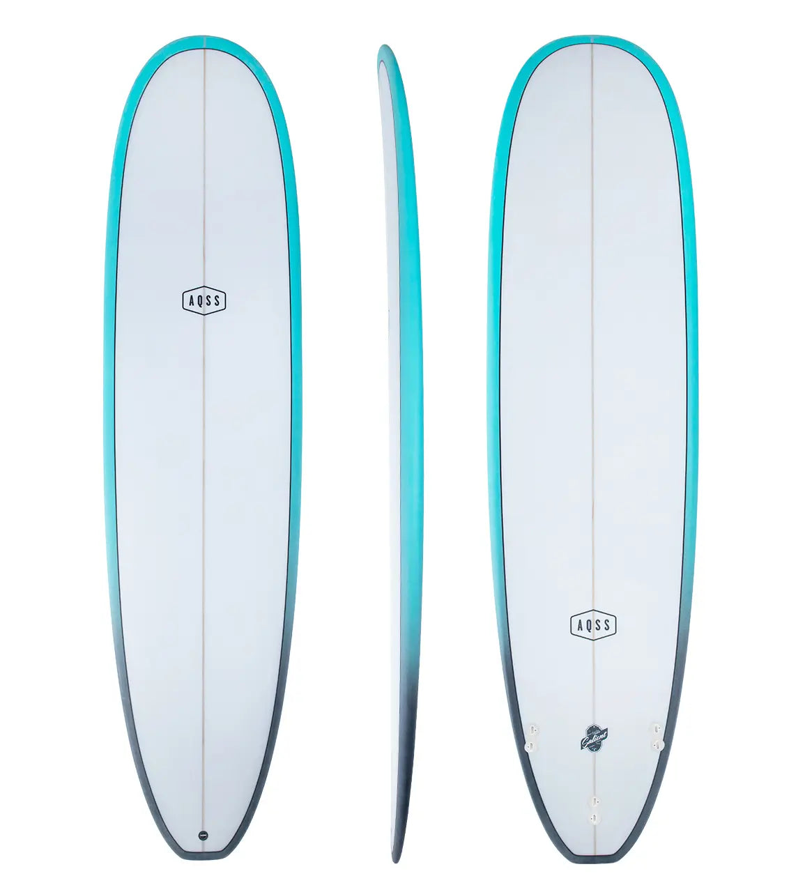 Salient Mini Mal ST - Turquoise/Black Surfboard