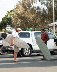 Thumbnail for Sundance Modern Midlength - Yellow/Grey Surfboard