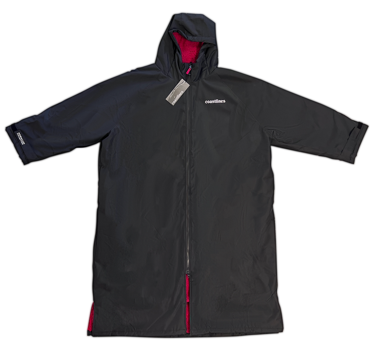 Coastlines Surf Change Robe Black/Red - Good Wave Australia