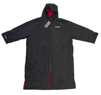 Thumbnail for Coastlines Surf Change Robe Black/Red - Good Wave Australia