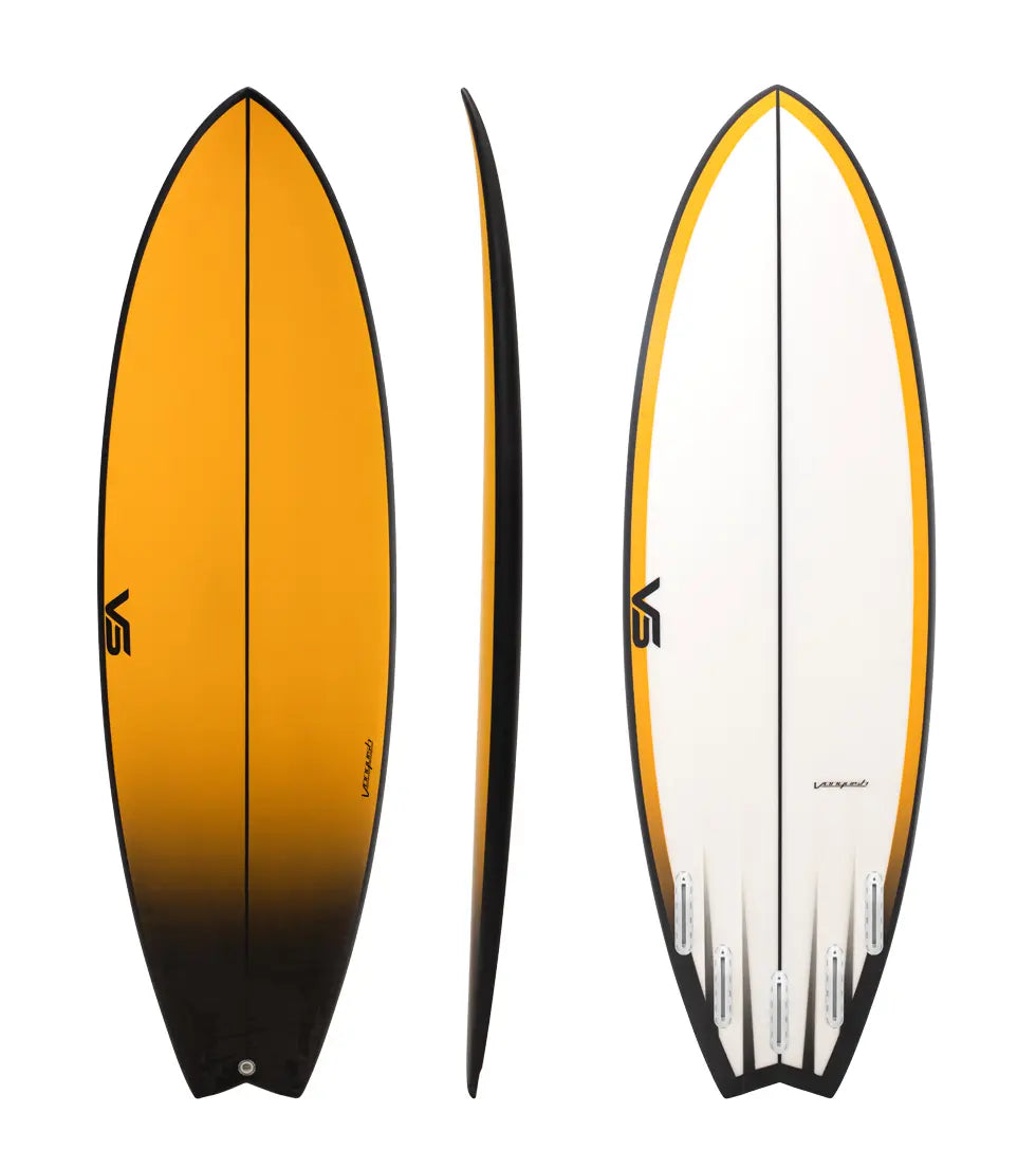 Vanquish Hybrid Carbon Shortboard - Sunset Surfboard