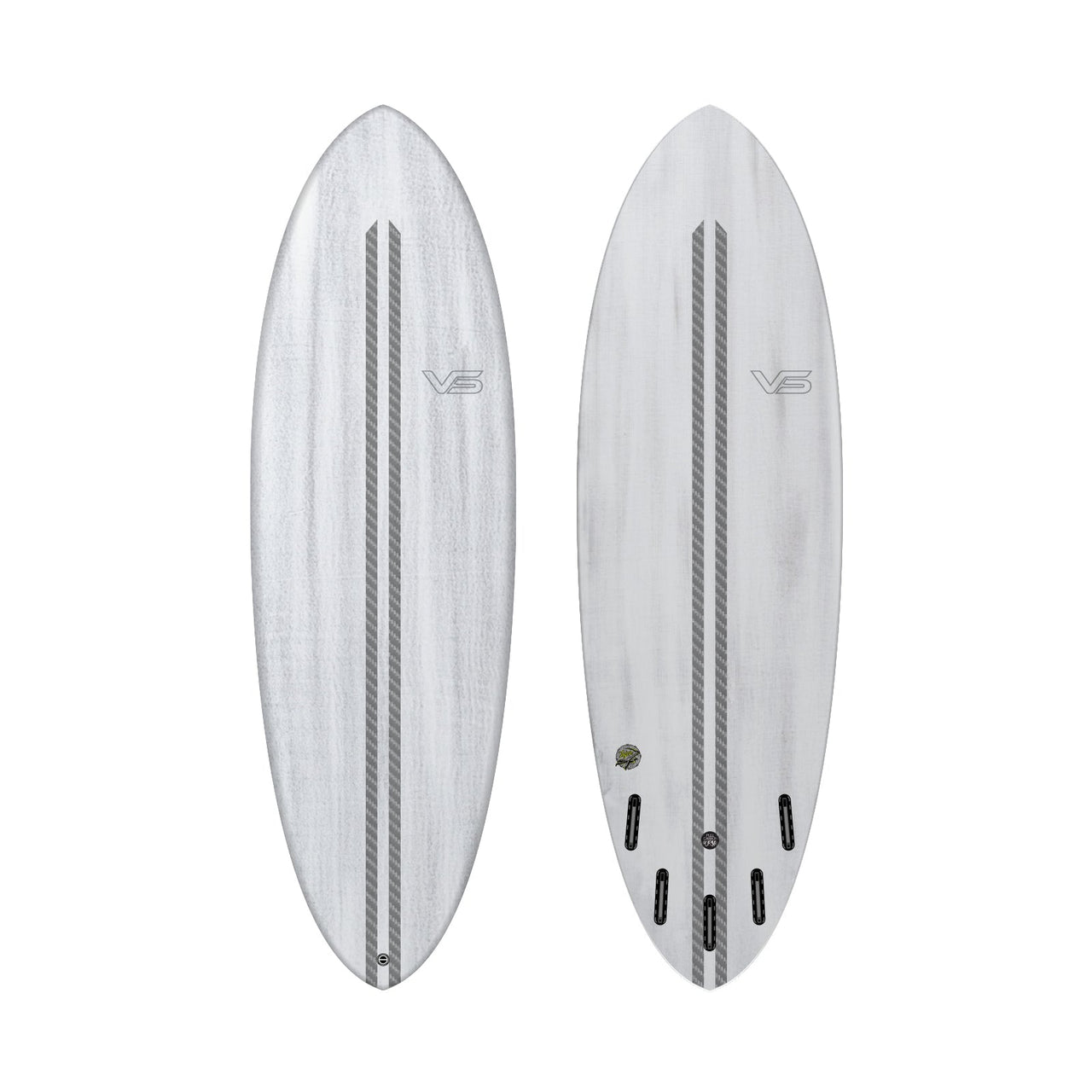 Tajen Hybrid Shortboard - Brushed Carbon