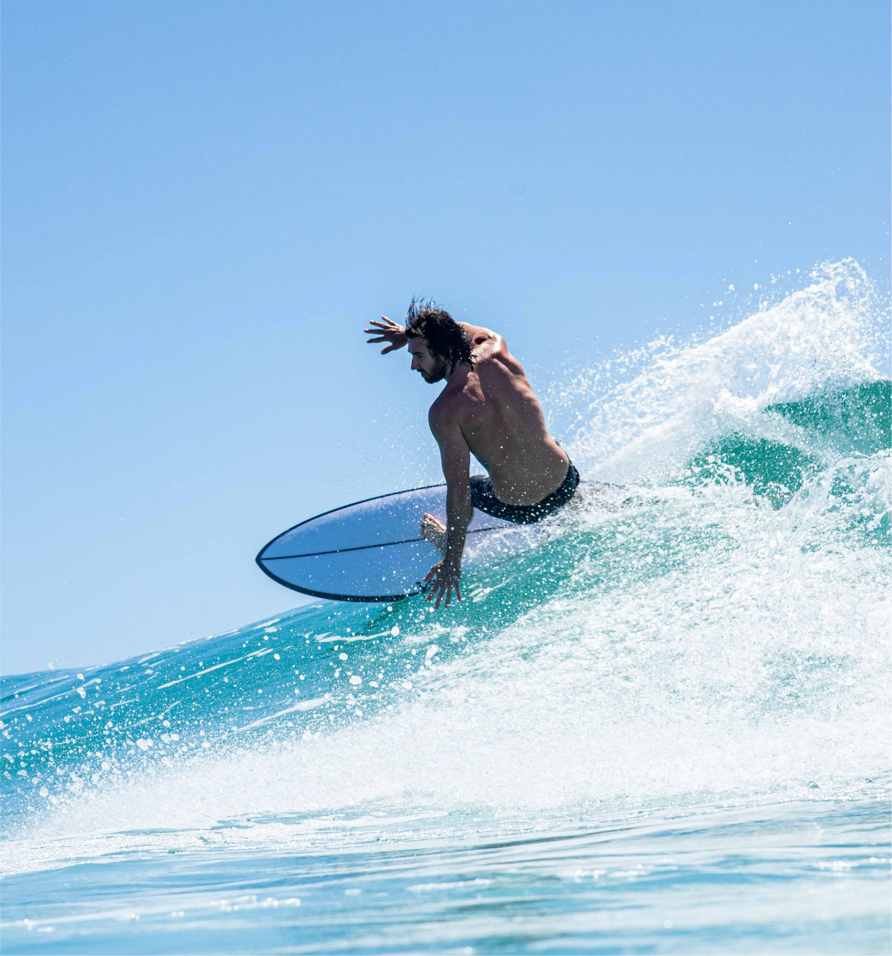 Vanquish Hybrid Carbon Shortboard - Gradient Surfboard