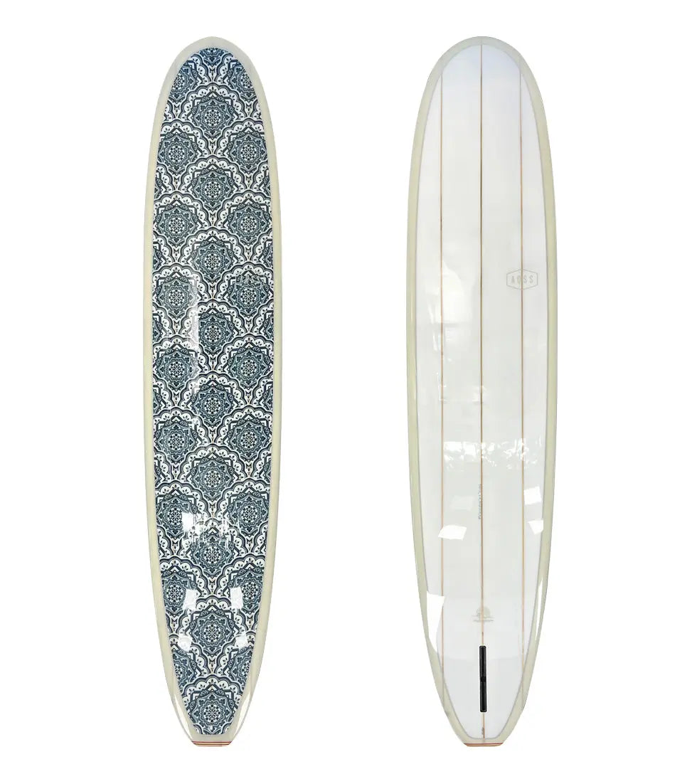 Vintage Log Longboard - Navy Surfboard